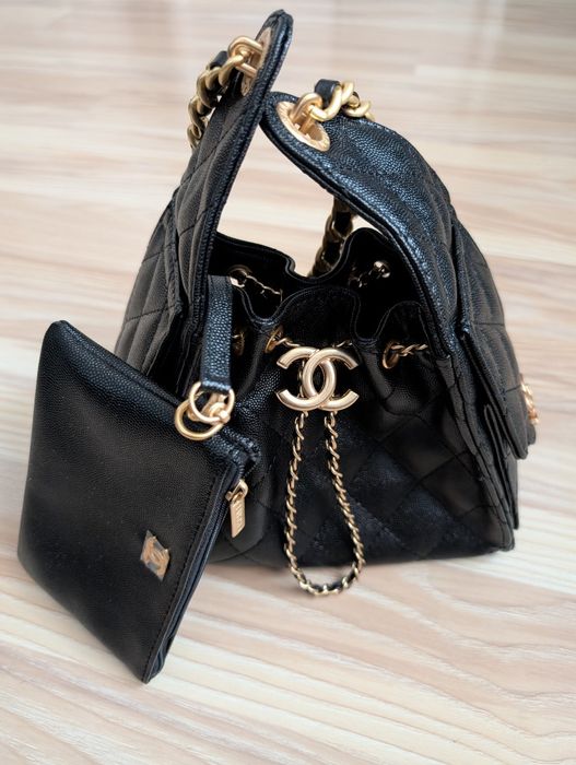 Сумочка Chanel натуральна шкіра довжина 20 см