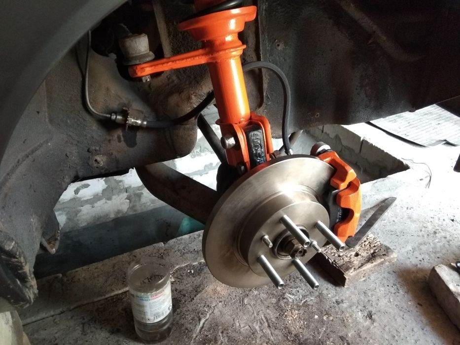 Переходники ЗАЗ Таврия Славута Дана. Чертежи. (ходовая ВАЗ на Таврию)