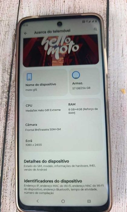 Motorola G15 8/256gb