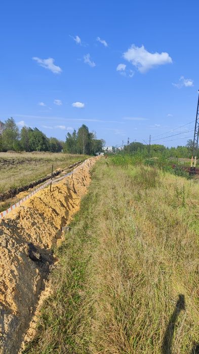 Usługi minikoparką, Wozidło , Koparko-ładowarka,  zagęszczarka