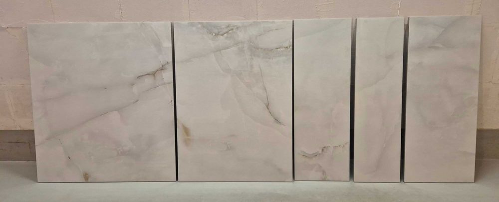 Kafelki płytka podłogowa gres szkliwiony Egen Logan Snow 60x120cm