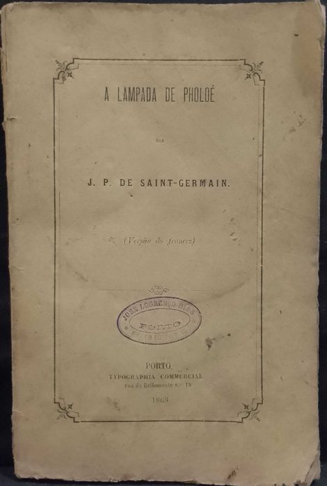 A Lampada de Pholoé 1868 J. P. de Saint-Germain