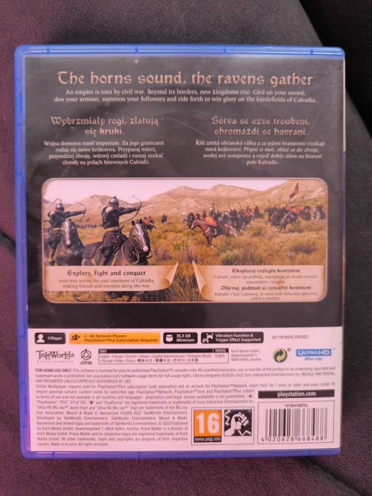 Ps5 Bannerlord Mount & Blade II pl możliwa zamiana