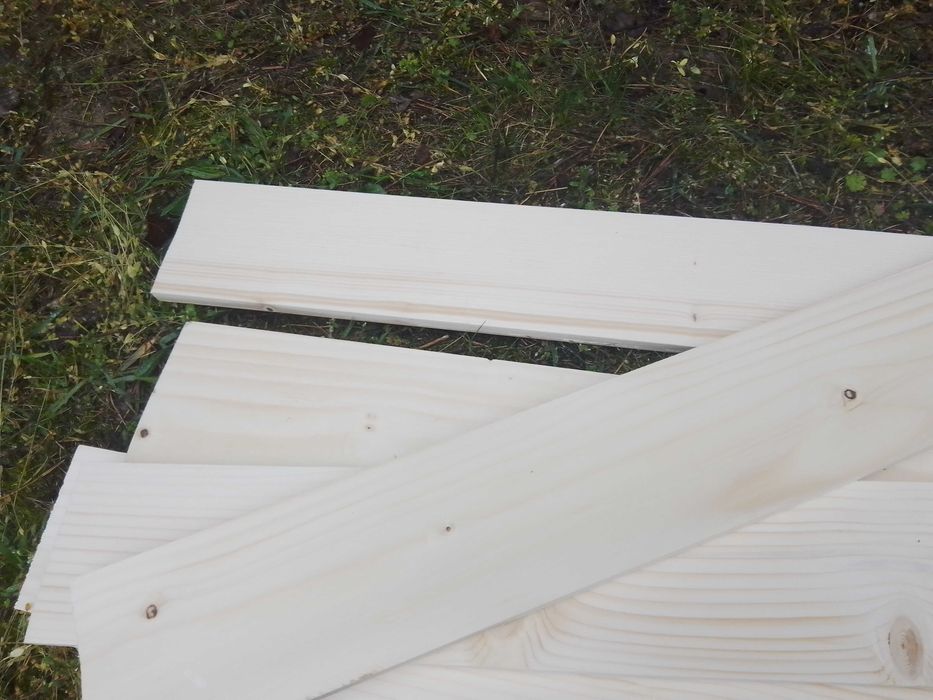 120 cm x 10 cm Heblowana deska, świerk , wysyłka