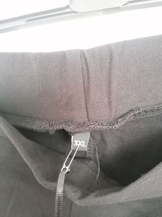 Leginsy czarne 3xl