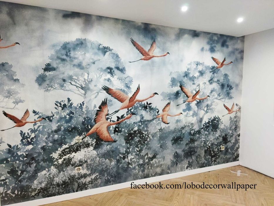 Aplicação de Papel de Parede; Pintura; Obras e Remodelações.