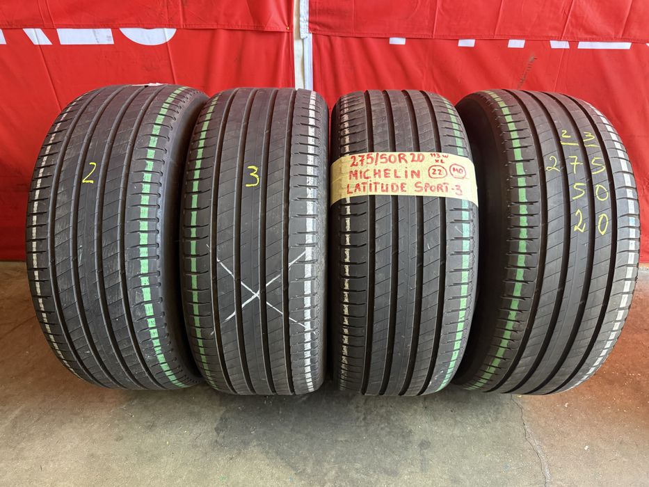 Pneus 275/50/20 Michelin Todos Iguais Impecaveis