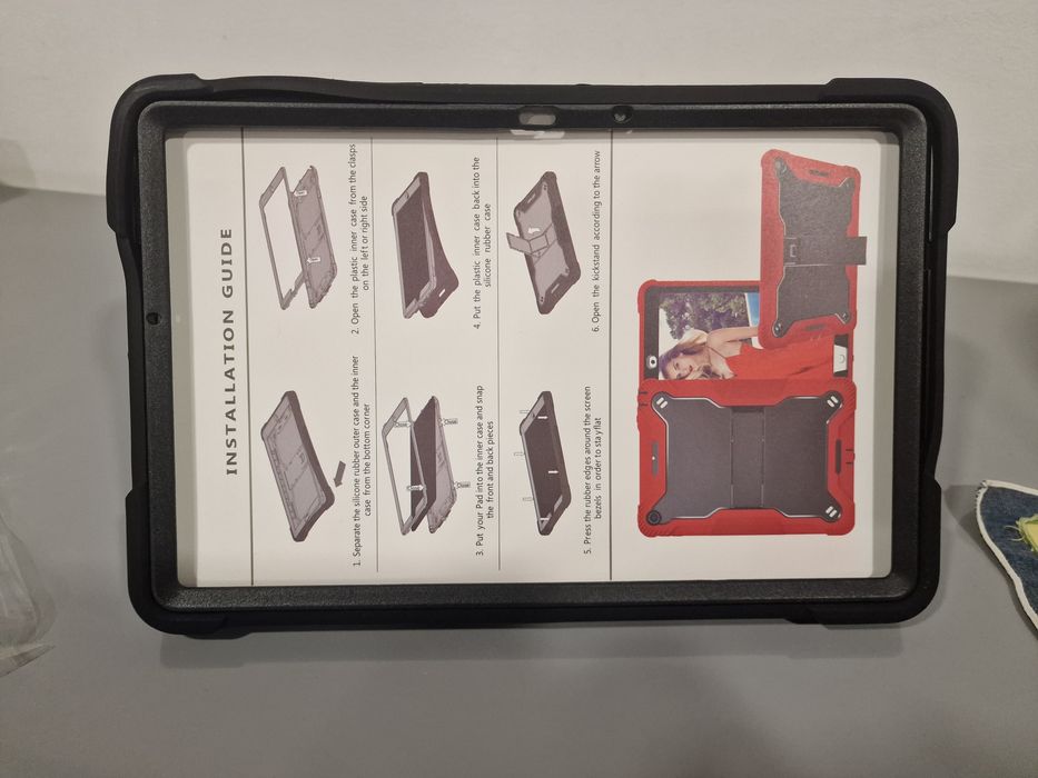 Capa antichoque samsung tablet. Nova