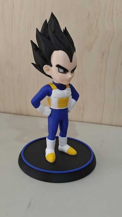 Estatueta Vegeta 3D – Dragon Ball Z