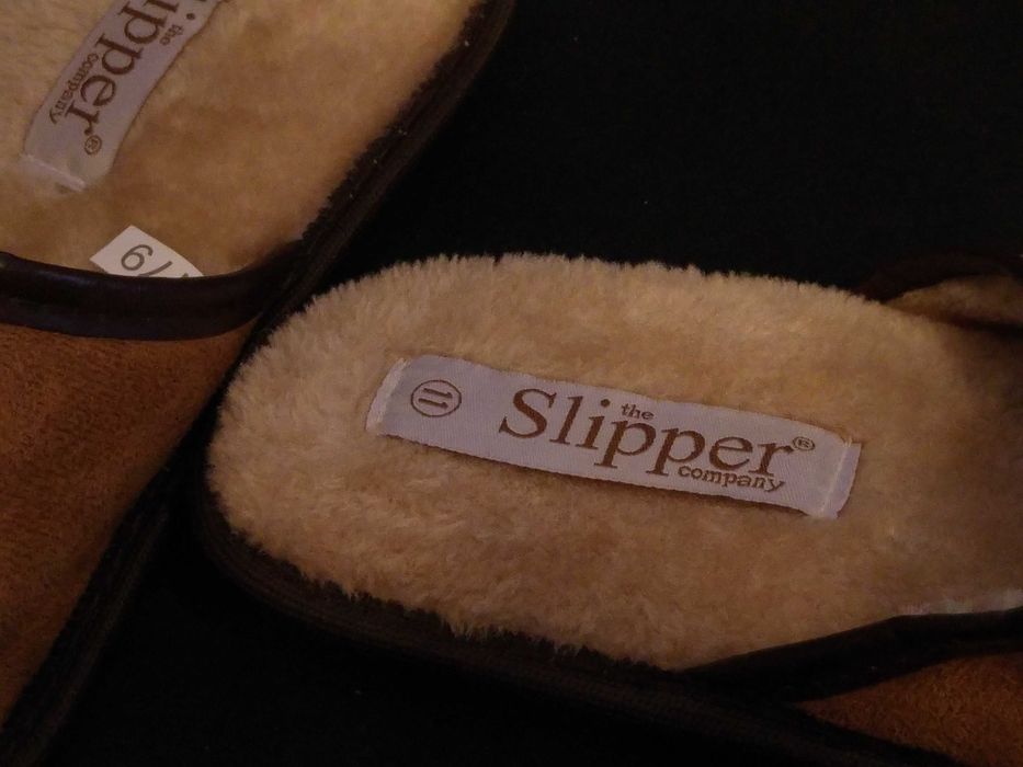 kapcie męskie z futerkiem