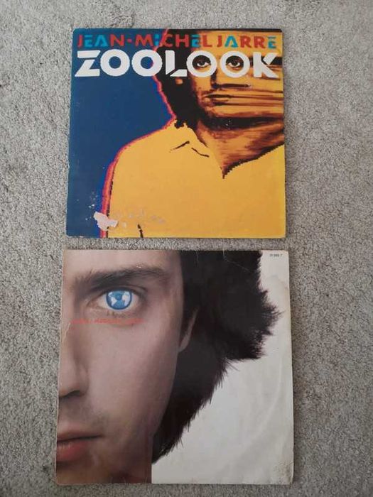 Conjunto de 2 LPs de Jean-Michel Jarre