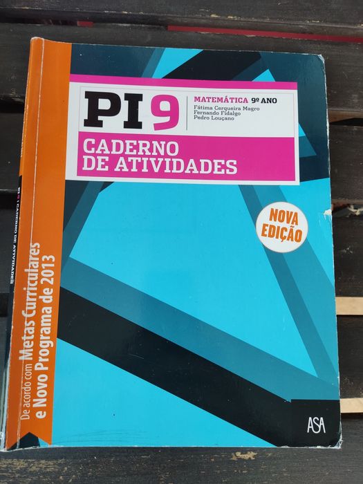 Caderno actividade PI 9 matemática