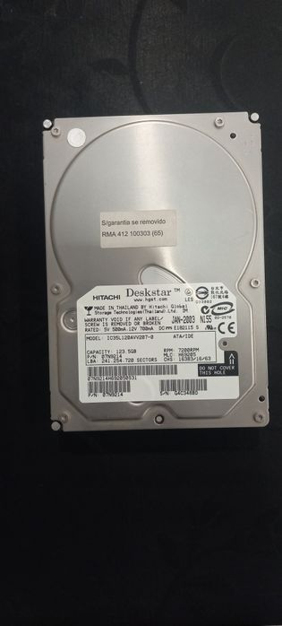 120GB 3.5-inch Hard Drive Hitachi64741103195907120