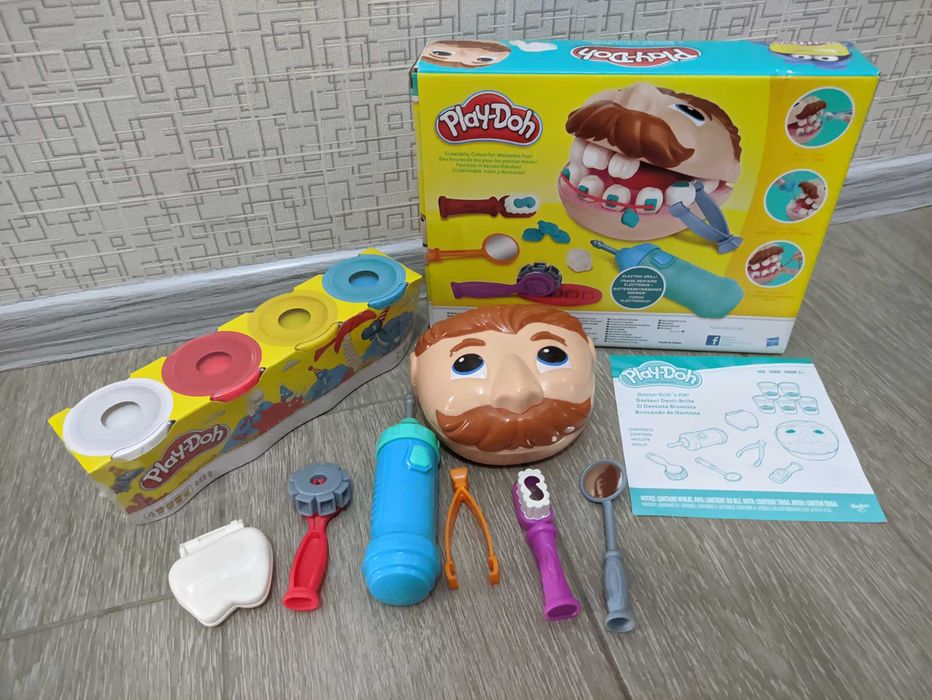 Містер Зубастик набір для ліплення з пластиліном плей до