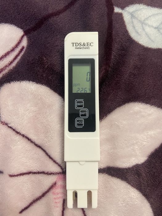 Цифровий вимірювач TDS&EC якості/жорсткості/температури