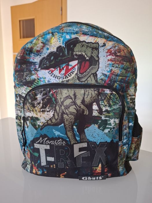 Conjunto Ghuts T-Rex - Mochila + Lancheira + Estojo