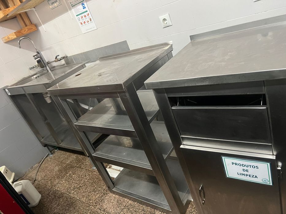Bancadas de inox