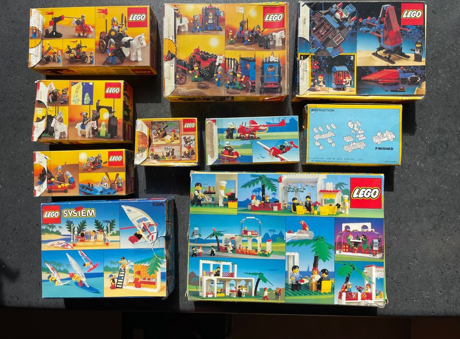 Lego 6376/6595/6531/6235/6018/6034/6039///6042/6886/3063 KOMPLETNE