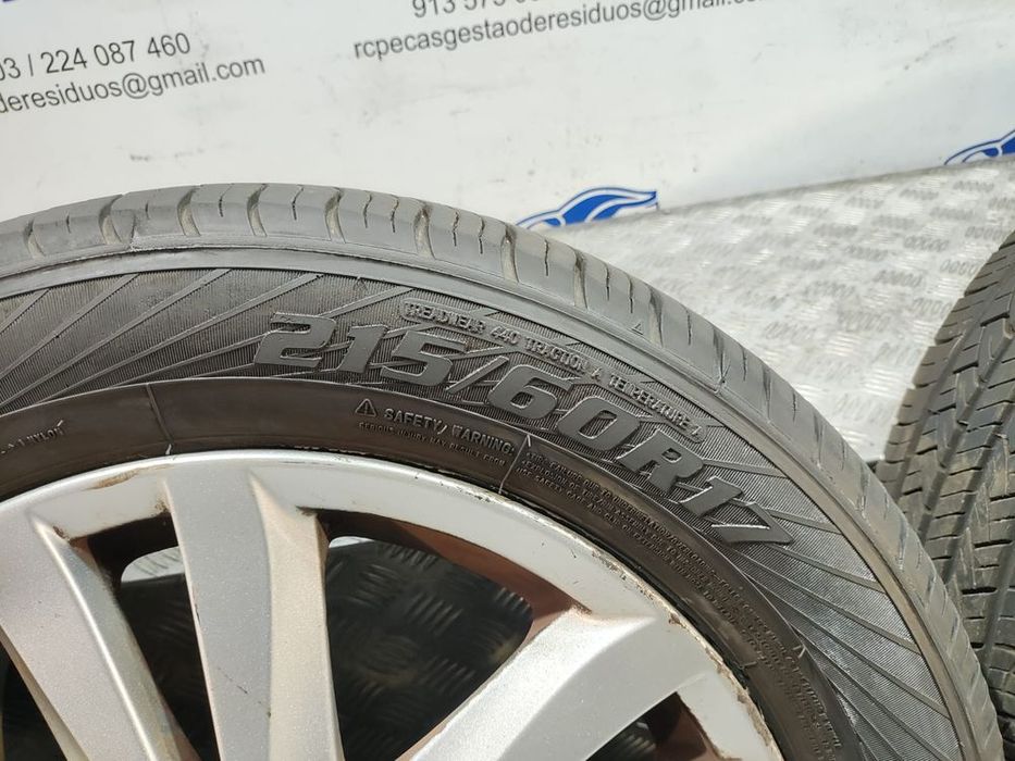Conjunto de jantes 17 Mitsubishi ASX Mk1 6,5J ET46 5x114,3 Original