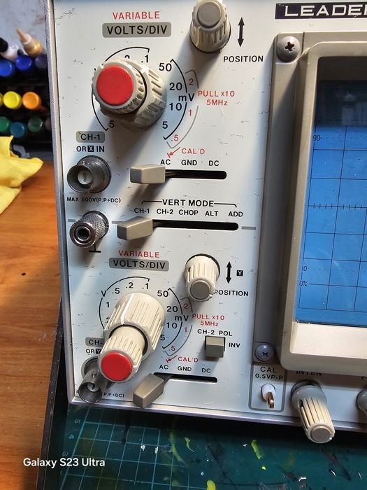 Leader LBO-522 Oscilloscope64563923255042123