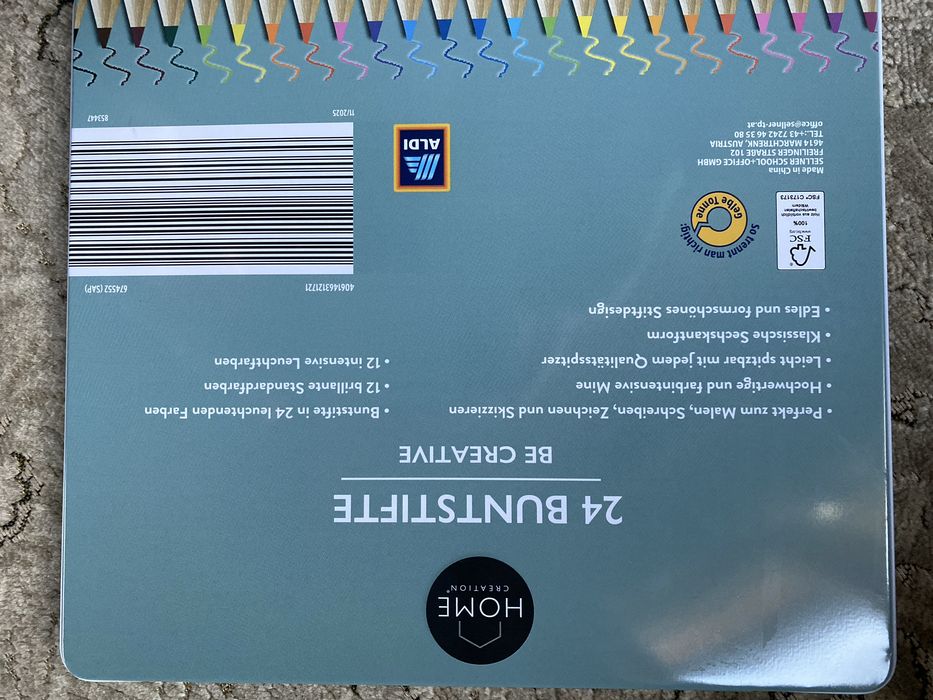 Олівці кольорові, Німеччина