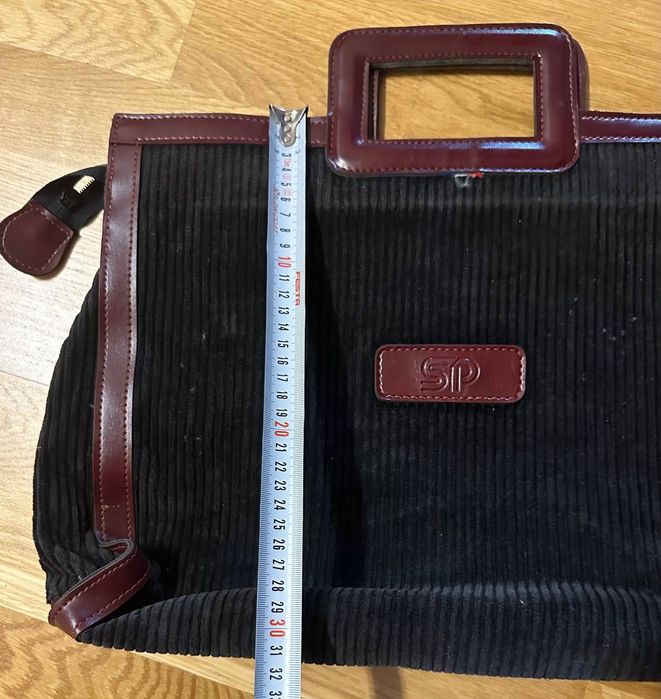 Чоловічий портфель діловий вельветовий