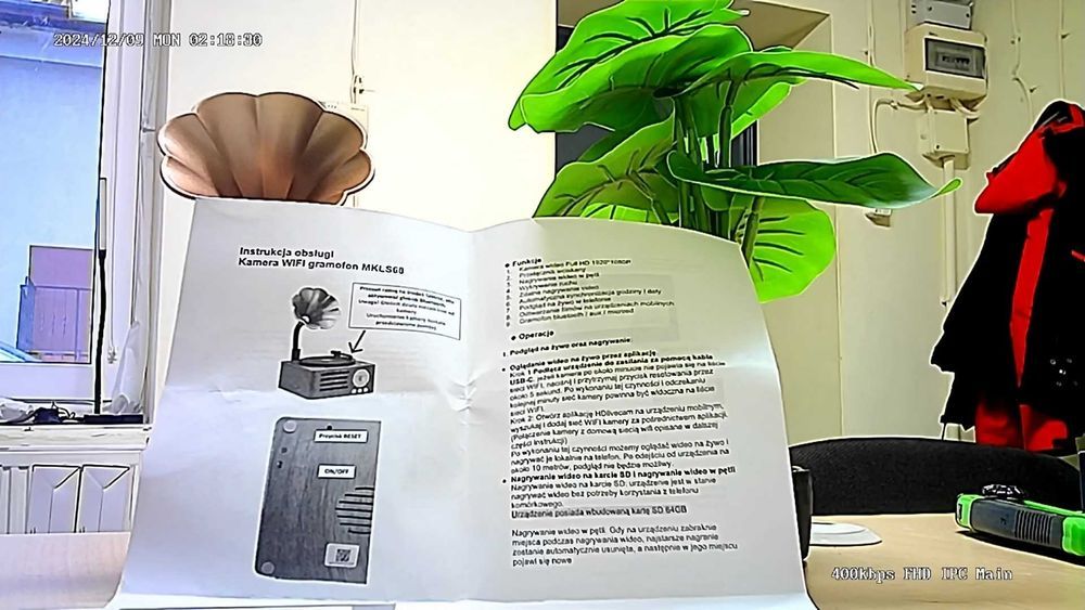 Ukryta Kamera Wifi W Listwie Przedłużaczu Na Żywo