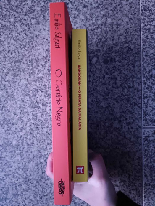 Livros - Sandokan e O Corsário Negro