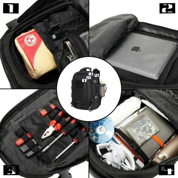 Mochila Tática Militar 40L/65L Novo Modelo!!