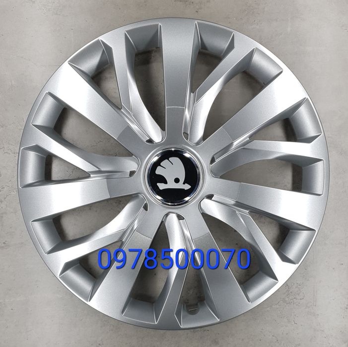 Ковпаки Шкода R15 Octavia Karoq Rapid Superb Fabia Yeti Колпаки Skoda
