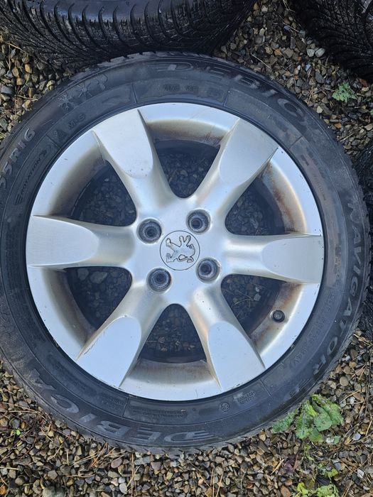 Koła 16" Alufelgi 4x108 + Opony Dębica 205/55 R16