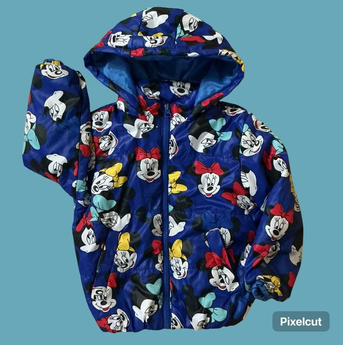 Куртка з принтом Minnie mouse