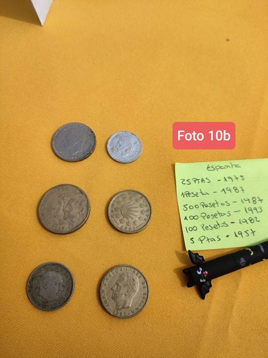 Moedas antigas Espanha