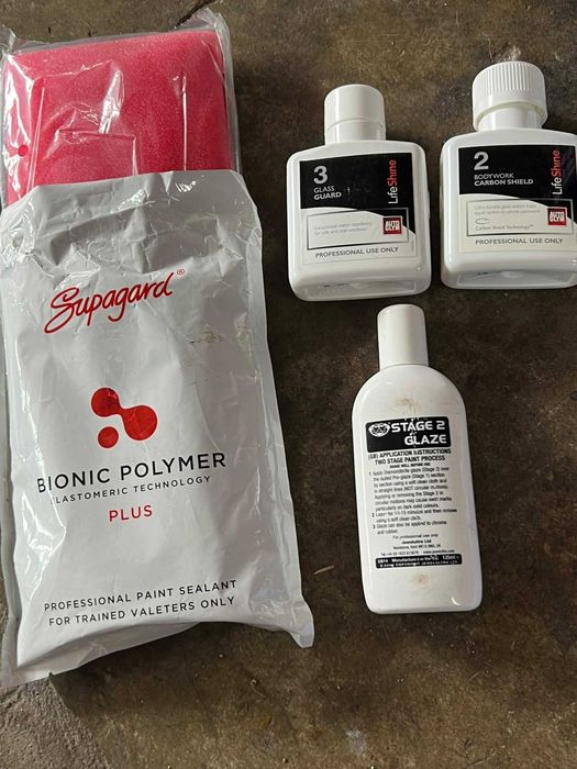 Zestaw Powłok Polimerowych Premium (Autoglym, Supagard, Diamondbrite)