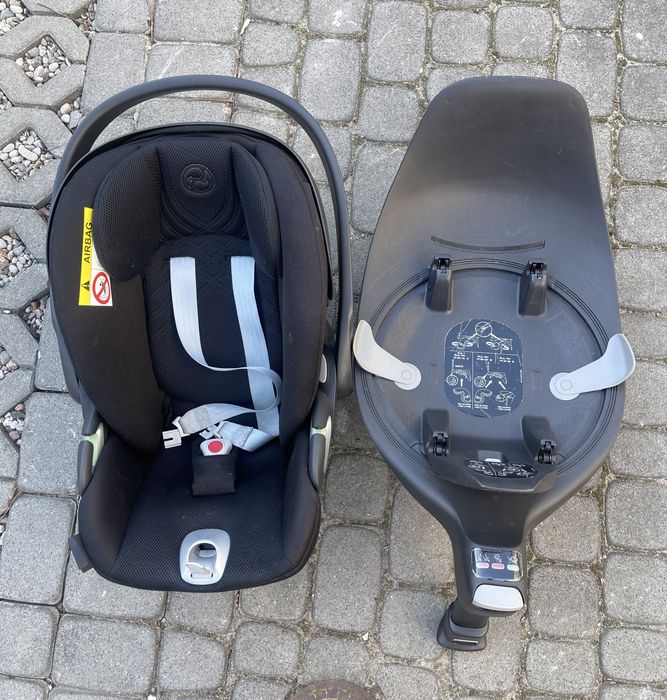 Cybex: fotelik plus baza obrotowa