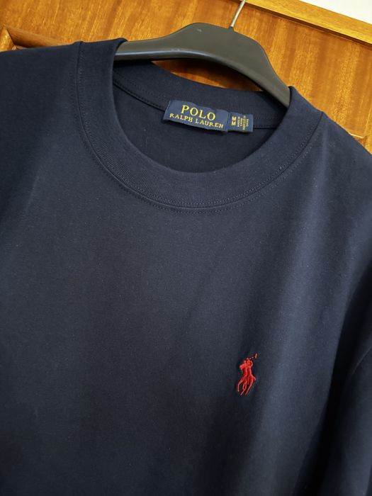 t-shirt da ralph lauren azul