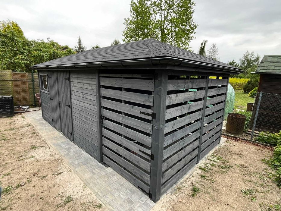 Domek narzędziowy Zeus 3m x 6m Altanka drewniana Domek - PRODUCENT