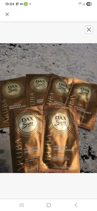 Chusteczki samoopalające dax sun Aruba super efekt opalenizny 15 szt.