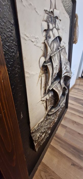 Obraz płaskorzeźba 3D