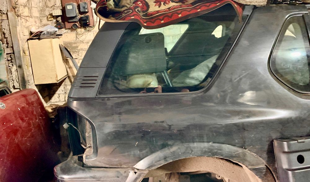 Пластиковая крыша Опель Фронтера Б Спорт