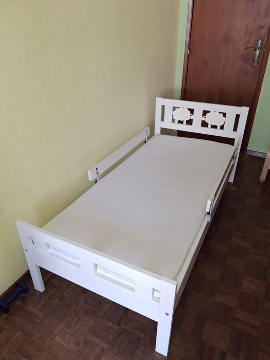 Cama de criança IKEA SULTAN LADE 70x160 cm – branca