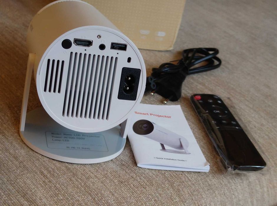 Портативный проэктор 4K Android 11, домашний кинотеатр