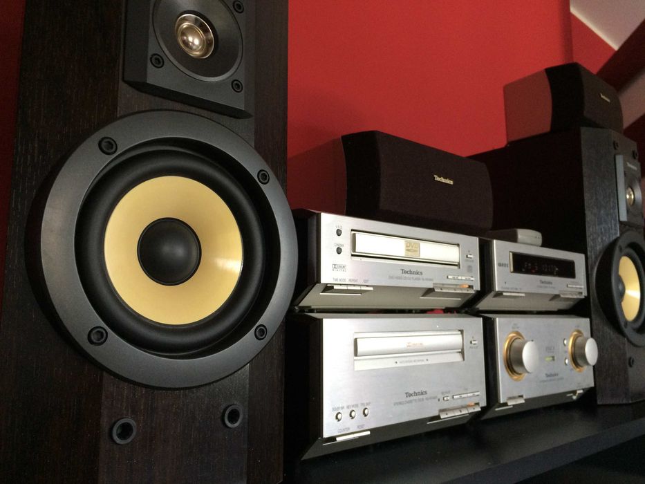 Technics SE-HDV600 wieża DVD Pro Logic VGCA RDS Flagowy model