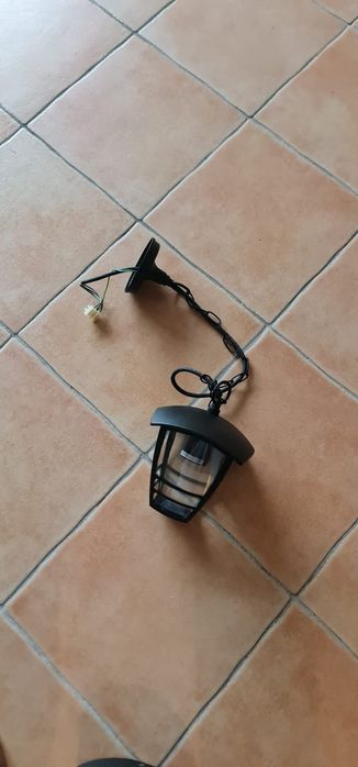 Conjunto de candeeiros de exterior Novos