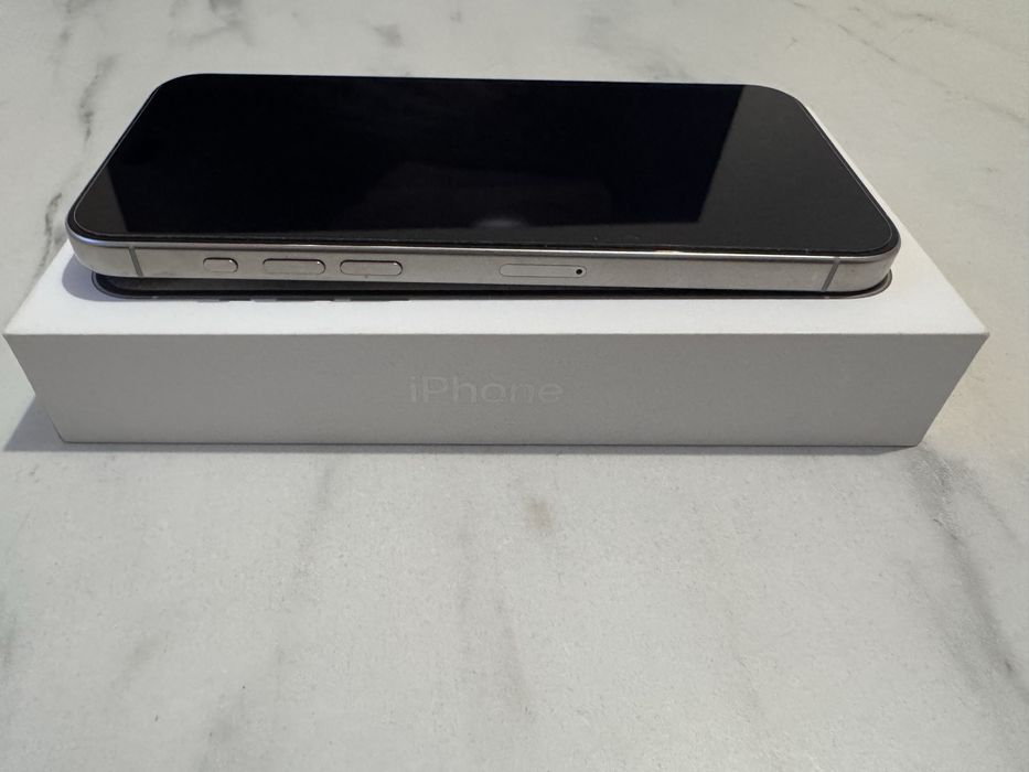Iphone 15 Pro Max - 256 GB - Biały tytan - White titanium