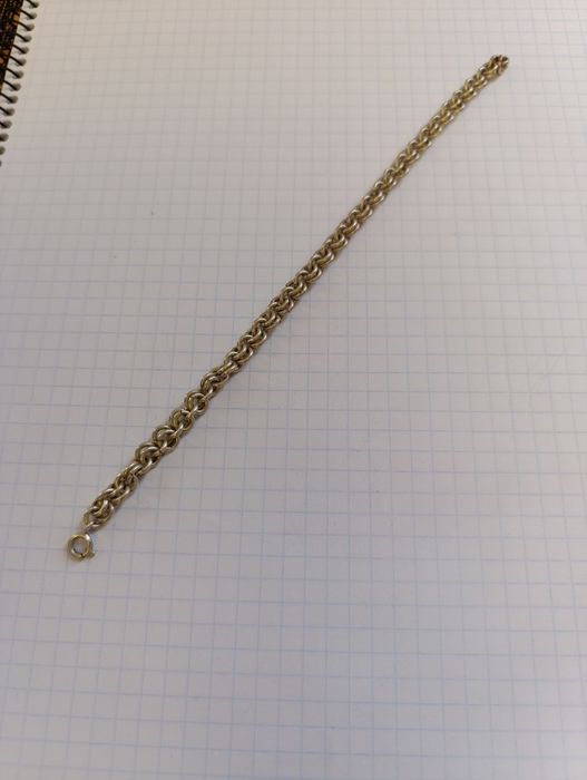 Браслет Бисмарк серебро 925 проба 14г