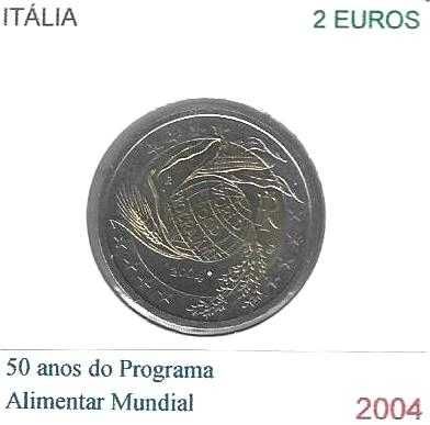 Itália - - - - - Moedas Comemorativas de 2 Euros