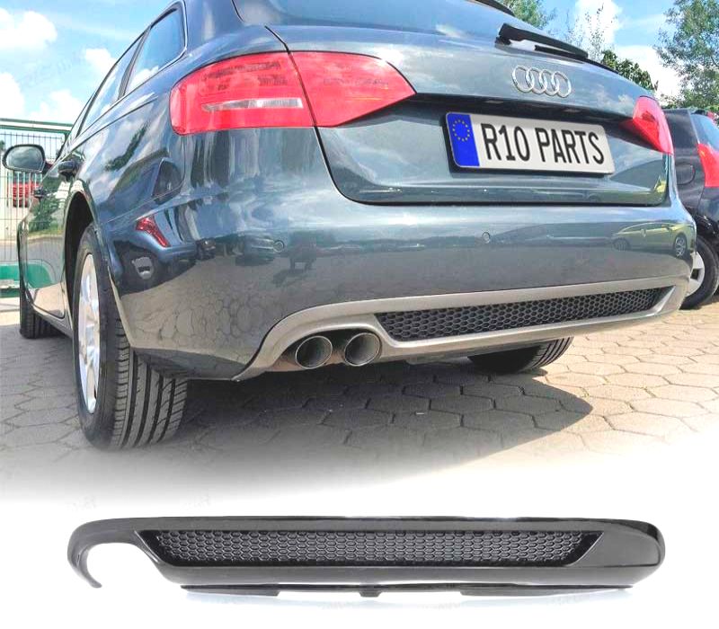 DIFUSOR AUDI A4 B8 SEDAN AVANT 07-11 LOOK S LINE