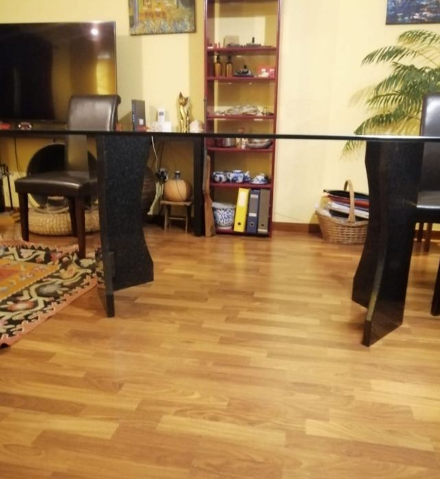 Mesa sala tampo vidro