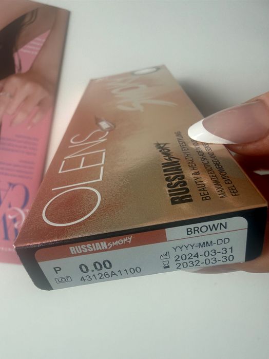 Soczewki kolorowe 10 szt. Olens